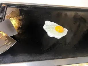 ジュウジュウといい音が……。