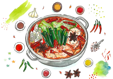 麻辣鍋の素