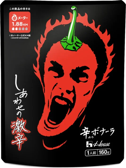 しあわせの激辛 辛ボナーラ