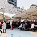 激辛グルメ祭り2022の会場の様子
