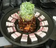辰家の旨辛激辛料理 フジサン盛りタコボッサム