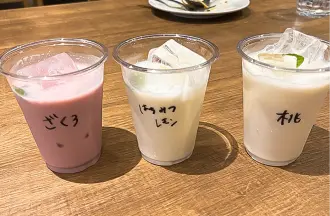 辛さリセットアイテム候補たち