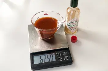 タバスコの中身62.5g