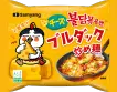 チーズブルダック炒め麺のパッケージ