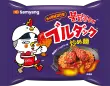 ヤンニョムチキン味ブルダック炒め麺のパッケージ