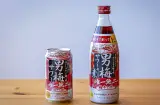 ｢男梅サワー｣(左・缶350ml)､｢男梅サワーの素｣(右・500mlびん)