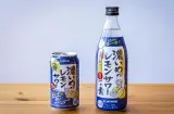 ｢濃いめのレモンサワー｣(左・缶350ml)､｢濃いめのレモンサワーの素｣(右・500mlびん)